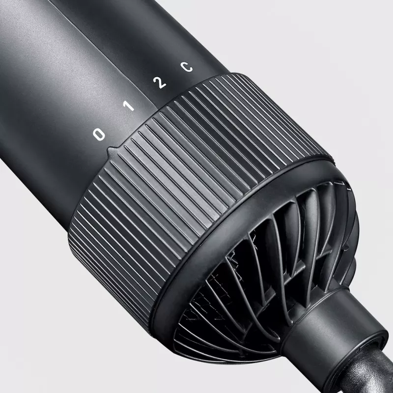 Severin WL 0241 hair styling tool Hot air brush Warm Black 1000 W 1.8 m