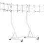 Triple Monitor Stand Snow, for Racing Simulator Cockpit GR500, Monitor Mount White, for monitors 32 - 55