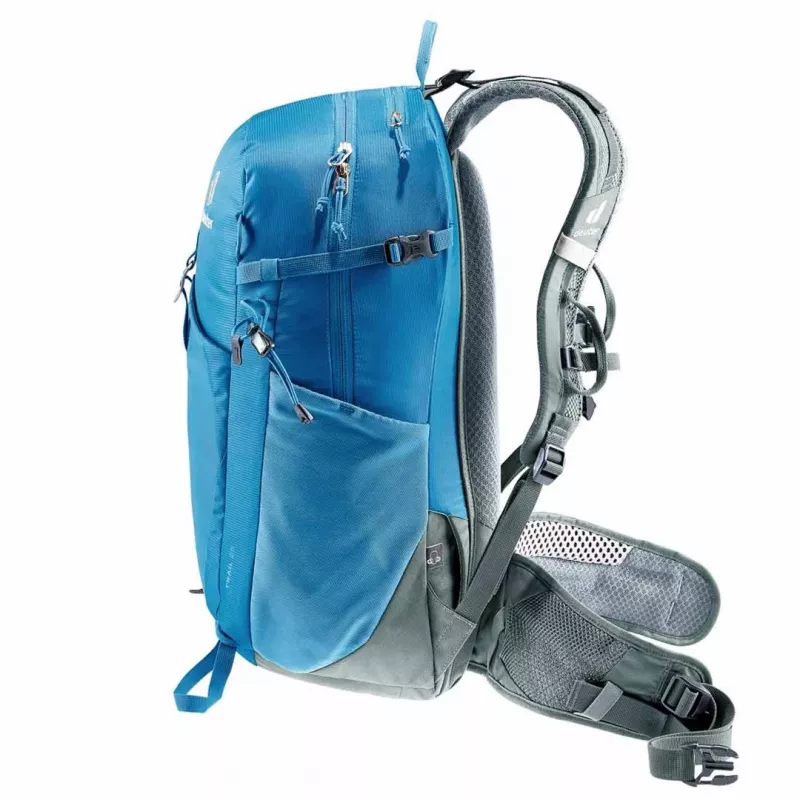Backpack DEUTER Trail 25 hiking daypack, 25 L, polyester, rain cover, hip belt