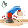 Brio World Freight Train Starter Set with Crane
