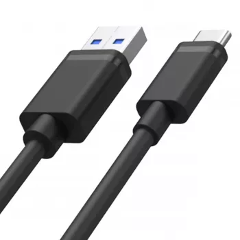 UNITEK Cable USB USB-A — USB-C 50CM, Y-C481BK BLACK