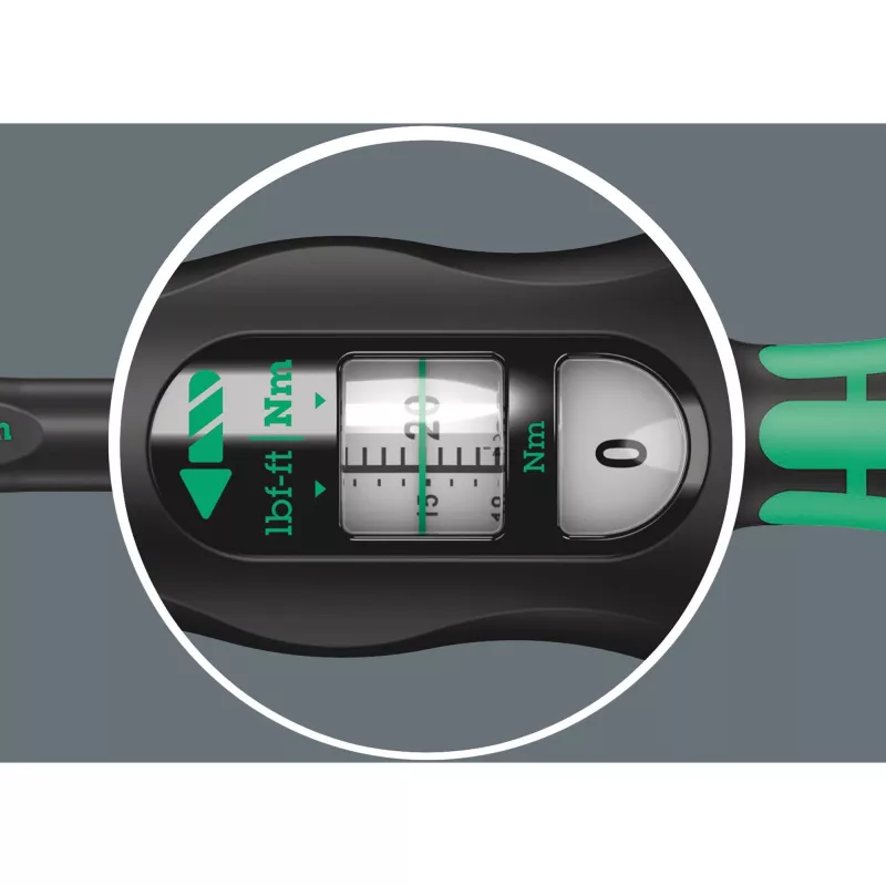 Torque wrench Click-Torque 1/4'' 2.5-25NM, 20 parts