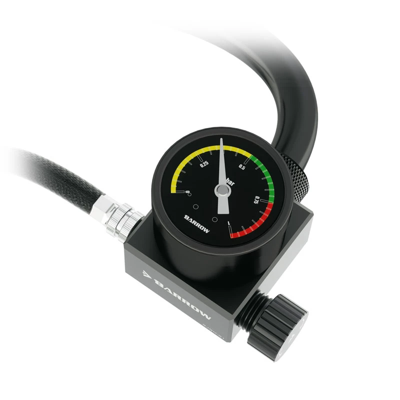 Manual air tightness tester Barrow GJQM-01 — handheld leak and pressure check device