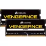 SO-DIMM 32 GB DDR4-3000 (2x 16 GB) Dual-Kit, Arbeitsspeicher schwarz, CMSX32GX4M2A3000C18, Vengeance