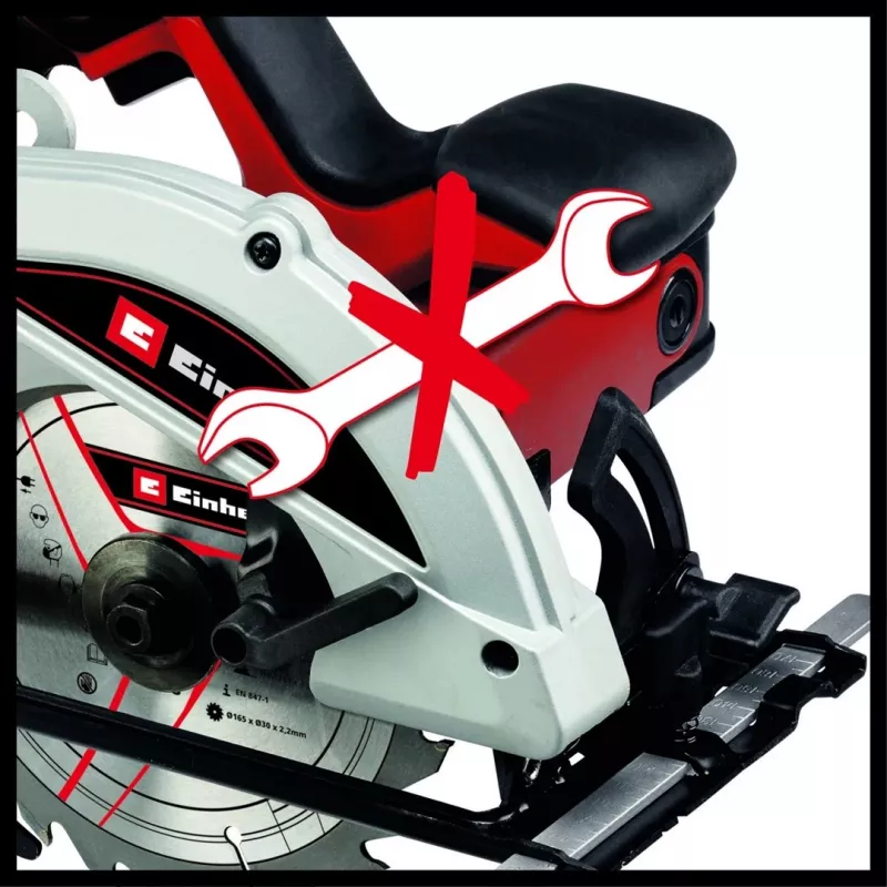 Saw Einhell TC-CS 1250 16.5 cm Black Red