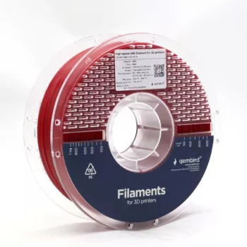 GEMBIRD ABS 3D printing filament 1.75 mm Red 1 kg