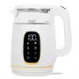 Electric kettle Adler AD 1305WG — 1.7 L, 2200 W, glass/plastic, white/gold/transparent