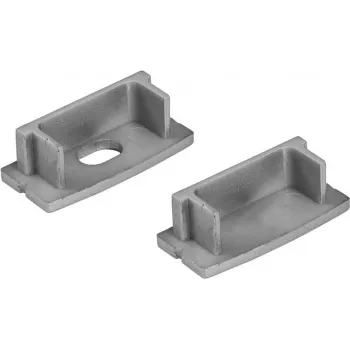 End Caps for U-Profile 20 mm EUROLITE 51210867 silver