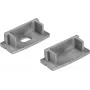 End Caps for U-Profile 20 mm EUROLITE 51210867 silver