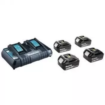 MAKITA POWER SUPPLY KIT 18V (BL1850Bx4+DC18RD) MAKPAC