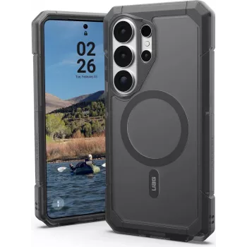 UAG Urban Armor Gear Trooper Case with Magnet Module | Samsung Galaxy S26 Ultra | ash (grey transparent) | 214516113131 (214516113131)