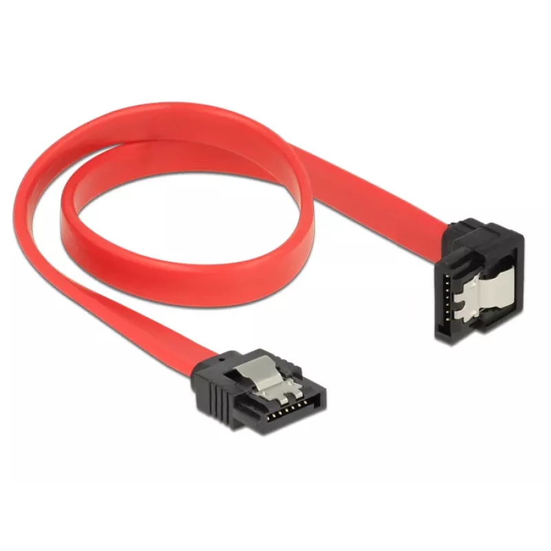 SATA cable DeLOCK 83978 0.3 m SATA 7-pin Black Red