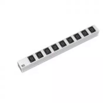 Power Distribution Unit Bachmann 333.539 9 AC Outlets 1U Black Grey Silver