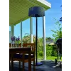 TunaBone Electric Standing Patio Heater, Double clear halogen heating lamps | TB1821SH-01 | Patio heater | 2100 W | Black