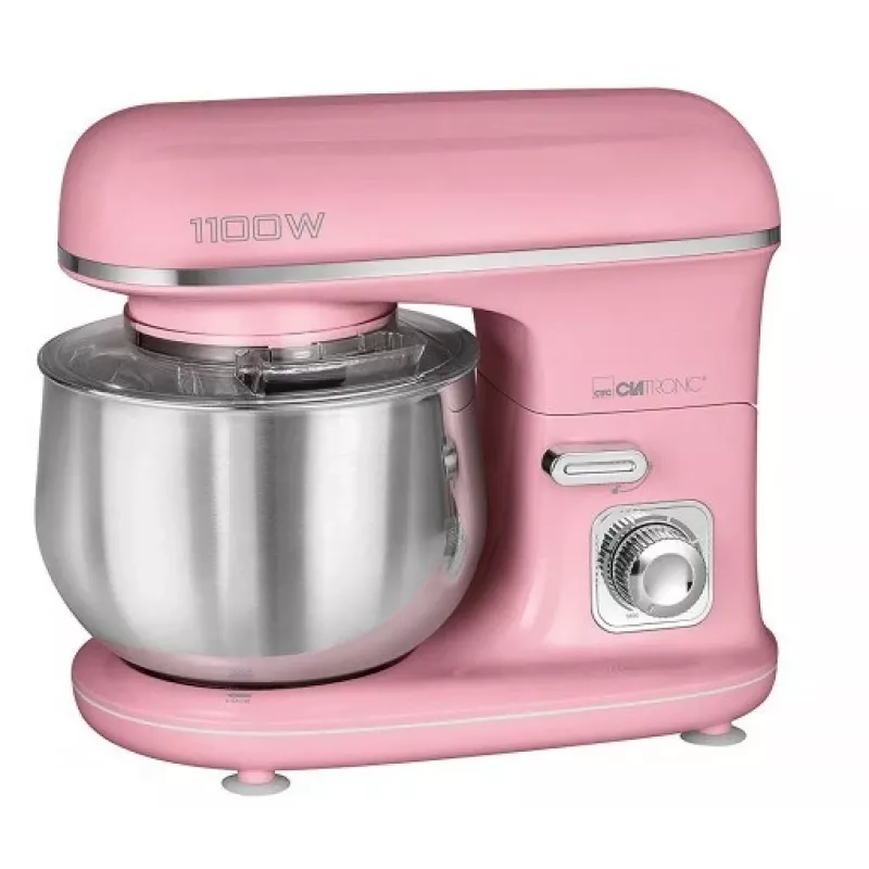 Stand mixer CLATRONIC KM 3711 — 1100 W, 5 L bowl, pink
