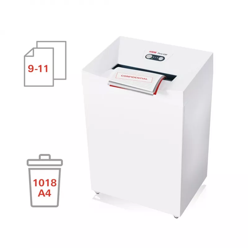 Shredder HSM Pure 530 Particle Cut 1.9x15mm by HSM, model 2352111