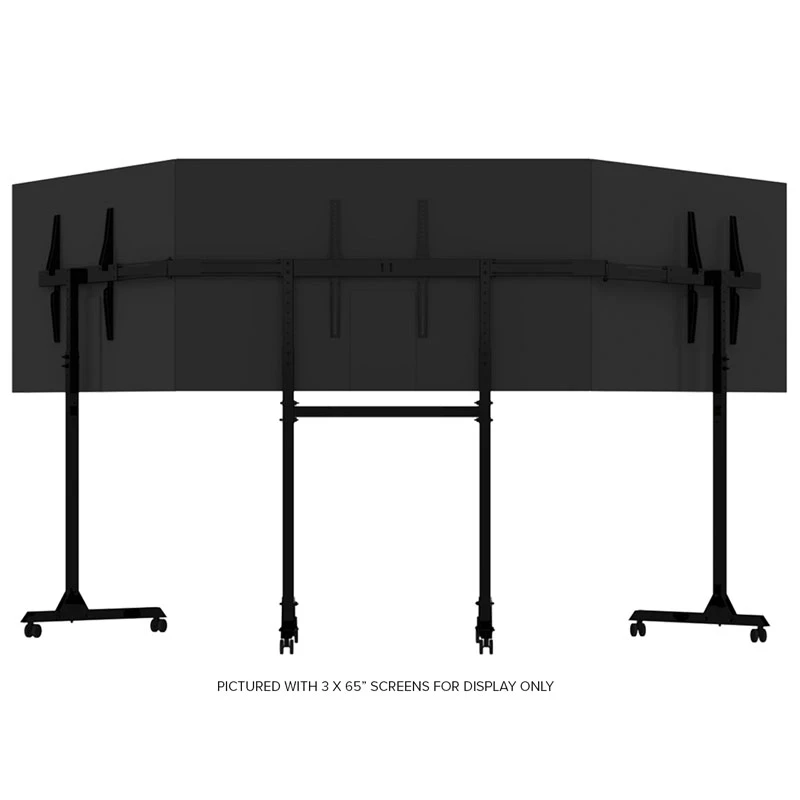 Floor stand monitor mount Next Level Racing NLR-A010 for 3 screens 32–65 inch up to 70 kg