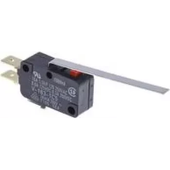 Omron V-163-1C5 microswitch 8 V/DC 16 A 1 x on/(on) 1 pc(s) Bag