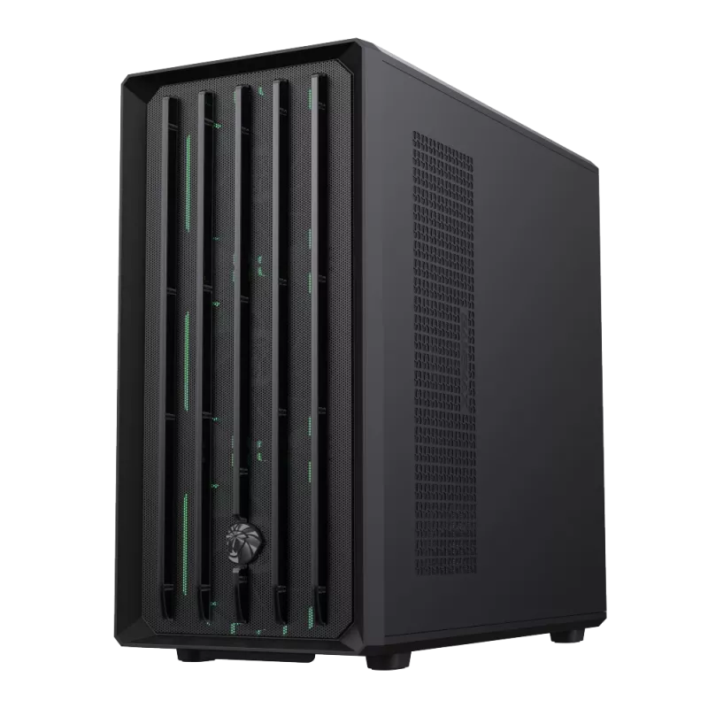 Gamemax Case | CLAW 460 BK | Black | Mid-Tower | Power supply included No