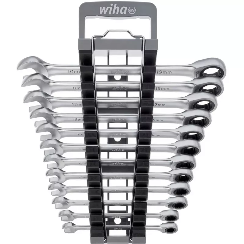 Ring Spanner Set Wiha 44665 — 13 pieces, metric 8–19 mm