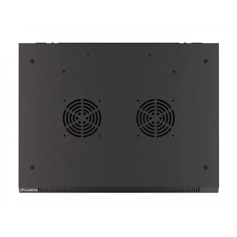 Lanberg WF01-6427-10B Wall-Mounted Rack Cabinet 27U 600x450mm Black