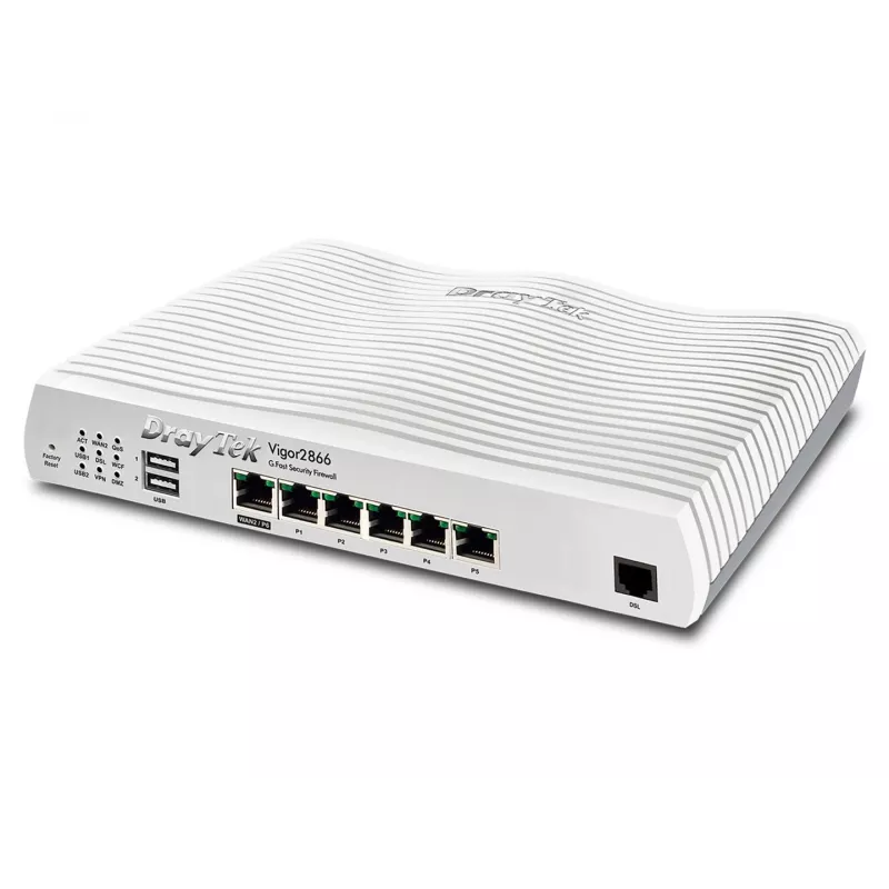 Router DrayTek Vigor 2866 Gfast Modem-Firewall