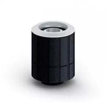 BitsPower straight fitting G1/4 male to 16/10mm rotary — matte black