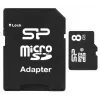 Silicon Power SP008GBSTH010V10SP memory card 8 GB MicroSDHC Class 10