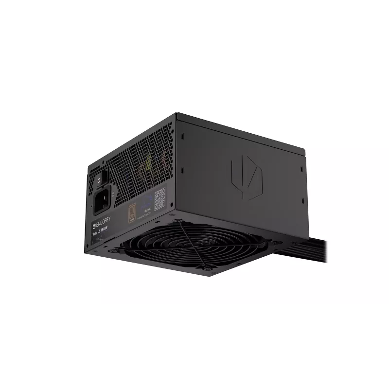 Power supply unit ENDORFY Vero L6 750 W, 24-pin ATX, 80 PLUS Bronze, 120 mm fan, Black