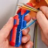 Stripping tool Knipex ErgoStrip PV 16 95 03 for PV cables, adjustable stop, ergonomic handle