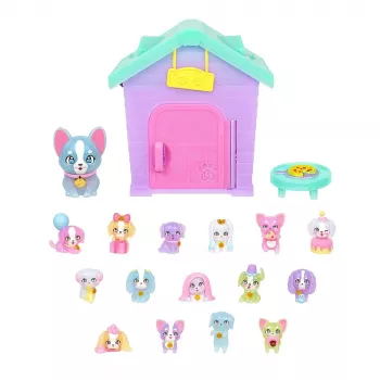 Figures set Little Live Pets - Families Moms House Party