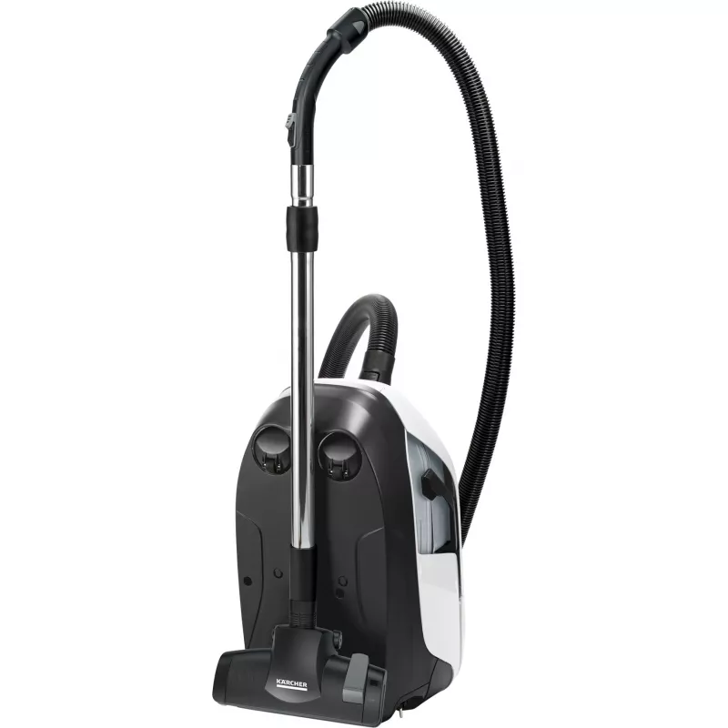 Cylinder vacuum Karcher DS 6 — dry, 650 W, 2 L dust capacity, HEPA 13, 10.2 m radius, telescopic tube