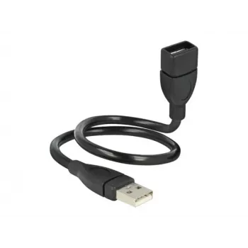USB Cable DeLOCK 35cm USB 2.0 83498 Black