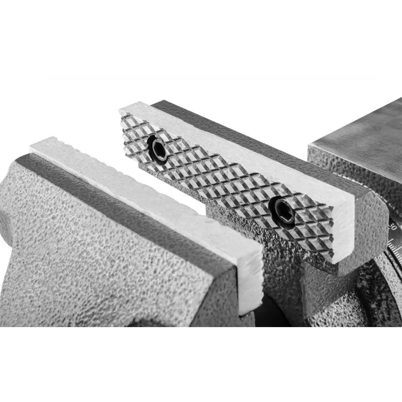 Swivel Locksmith Vise NEO tools 100 mm 360° – bench vise for locksmithing, model 35-030