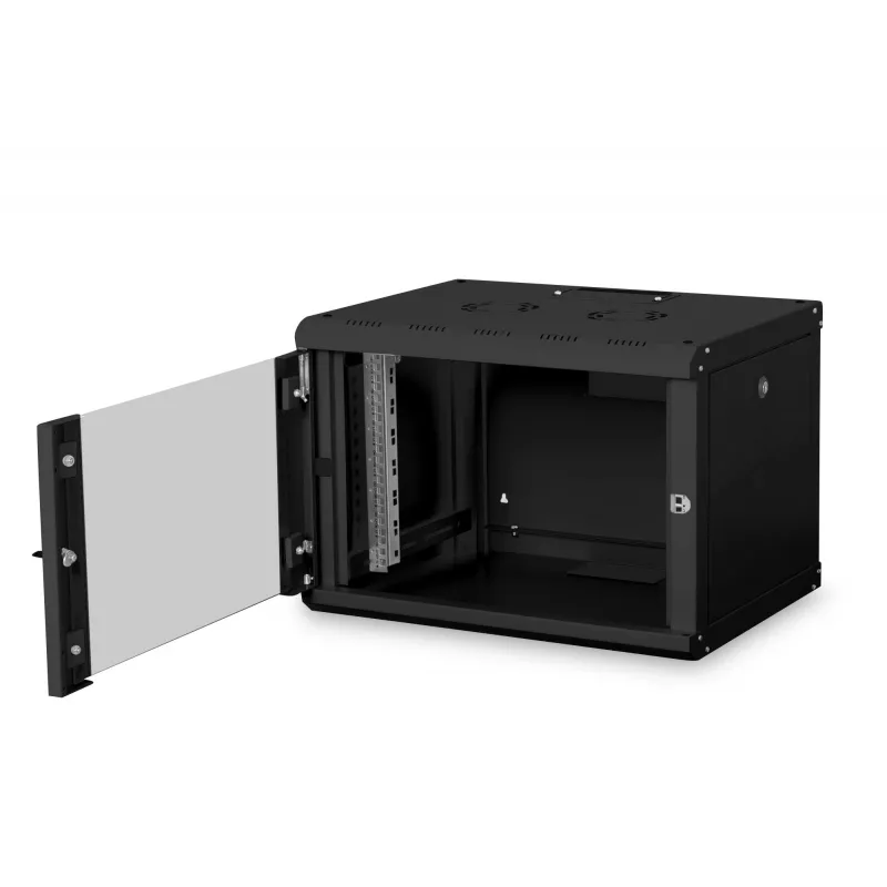 Wall mounted rack Digitus DN-19 07-U-SW