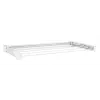 Wall-mounted rack Leifheit Telegant 30 Protect White, width 720 mm, depth 370 mm, 3 m line