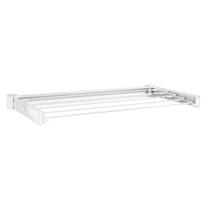Wall-mounted rack Leifheit Telegant 30 Protect White, width 720 mm, depth 370 mm, 3 m line