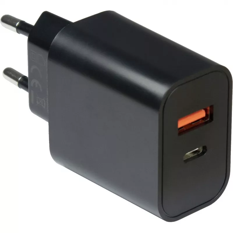 Charger Inter-Tech PD-2120 Smartphone Black AC Fast charging Indoor