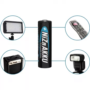 Rechargeable battery Ansmann 1322-0005 AA Nickel-Zinc NiZn
