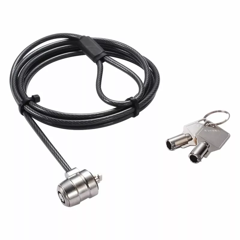 Dicota Security Cable T-Lock Base, keyed, 3x7mm slot