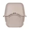 Litter box DIAMENTIQ BAYA, plastic, reversible doors, 55.5×40×38.7 cm, beige