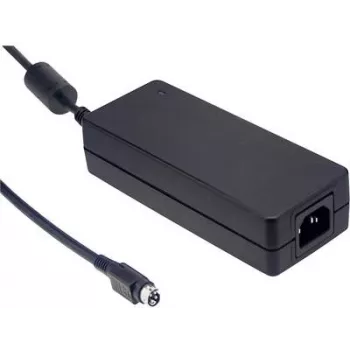 Power adapter MEAN WELL GST120A24-R7B 120 W, 24 V, AC input 85–264 V, RoHS, 67×167×35 mm
