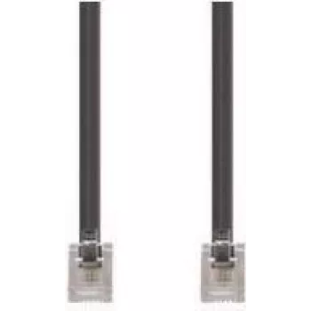 Telephone Cable e+p T 11 3 m Transparent Black