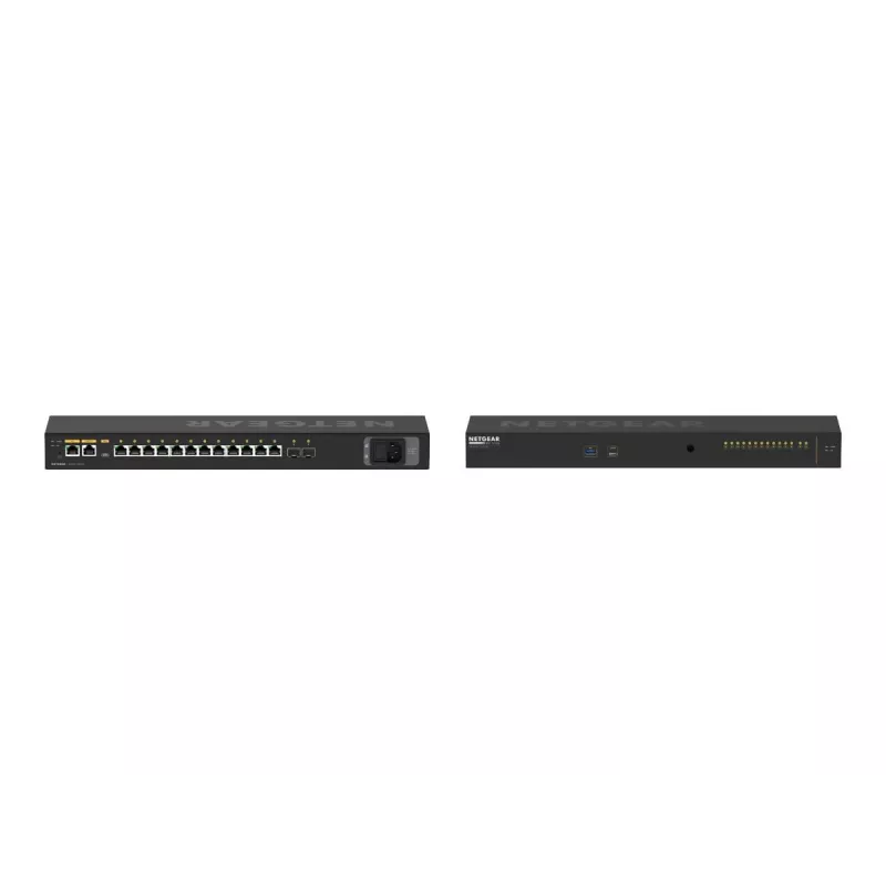 NETGEAR M4250-12M2XF Managed L2/L3 2.5G Ethernet 1U Black