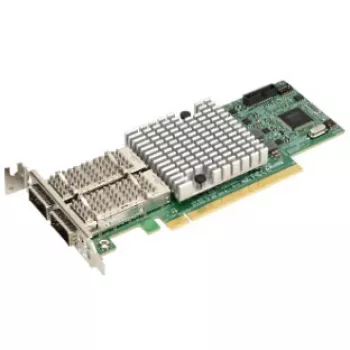 Supermicro Network Card Dual-Port QSFP28 100Gbit LP CX-4 EN AOC-S100G-M2C Single