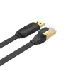 UNITEK Y-SP02001B networking cable Black 18 m
