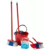 Vileda cleaning trolley with accessories