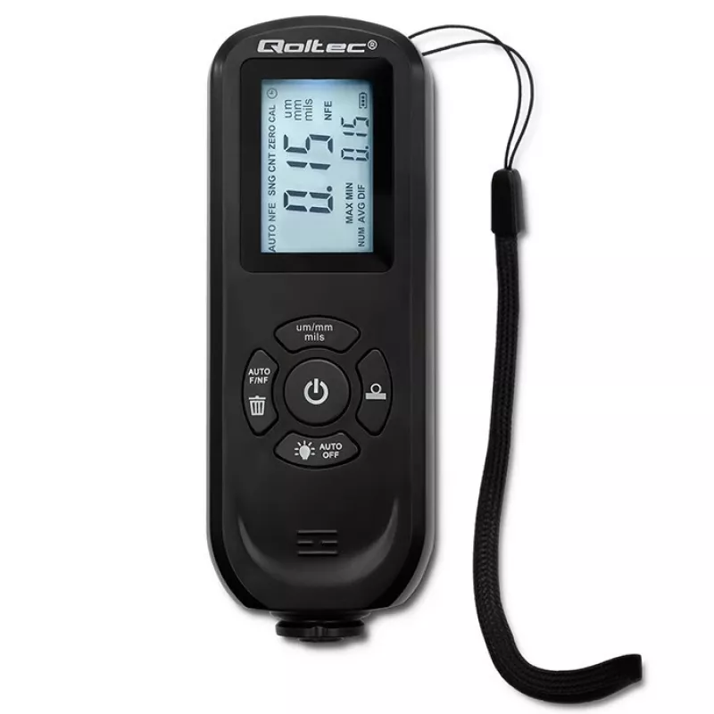 Coating Thickness Gauge QOLTEC 50646 LCD 0–2000 µm