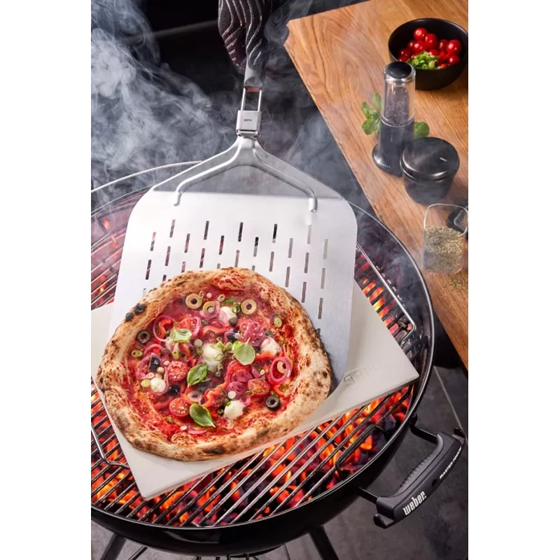 Wooden-Handle Pizza Peel GEFU G-14435 12-inch (30 cm) baking paddle