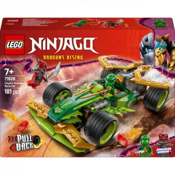 LEGO building set NINJAGO Lloyd's Action Speedster 71828, 181 pieces, 2 minifigures, age 7+
